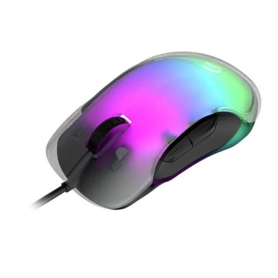Porodo Gaming 8D Crystal Gaming Mouse - Black